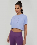 T-Shirt Skin Fit Cropped Simbolo